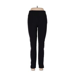 Athleta Women's Wander Slim Ankle Pant‎ Flat Front Solid Black Size 6